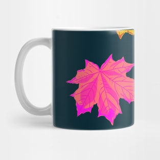 Bright Autumn Leaves Mug